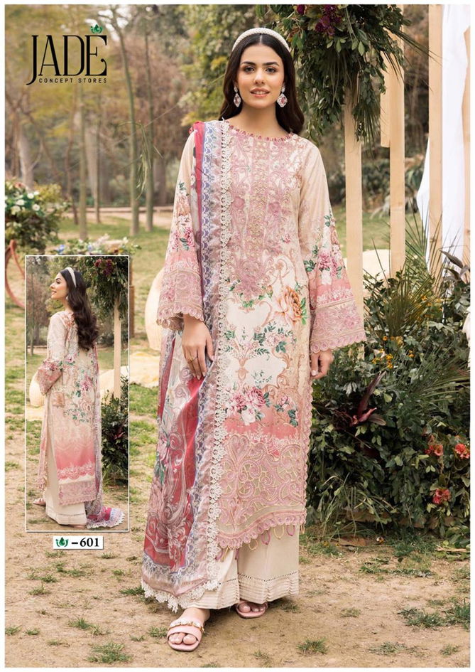 Crimson Vol 6 By Jade Heavy Lawn Karachi Cotton Dress Material Suppliers In India
